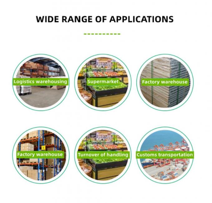 4-Way Pallet Board Warehouse Storage Hinge Wooden Box Surrounding Hoarding Collar