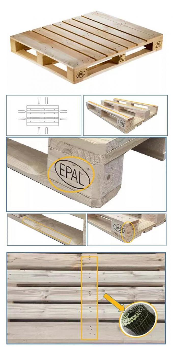 Accept Customization Fumigation Wooden Pallets for Sake