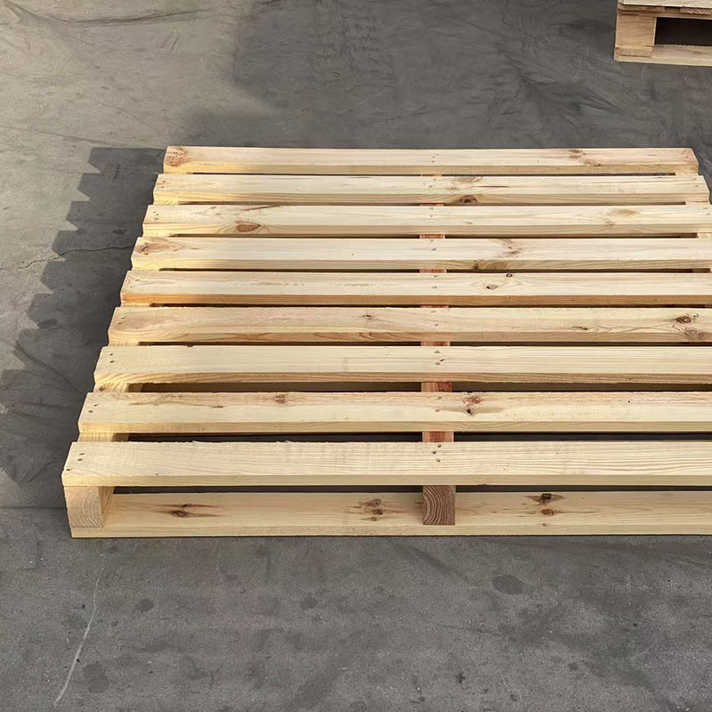 Custom Size Sustainable Wooden Pallets for Export - Long-Lasting Warehouse Pallets for Logistics