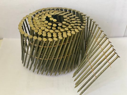 Хорошая цена Желтые оцинкованные гвозди для строительства палетной древесины онлайн