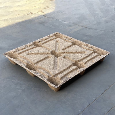 Хорошая цена Заводской вилочный погрузчик Древесные опилки Прессованные древесные щепки Промышленный формованный поддон онлайн